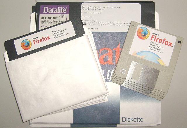 All Firefox Floppy Disks