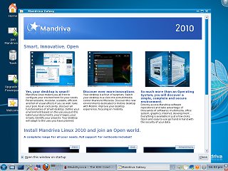 Mandriva 2010 Default Desktop